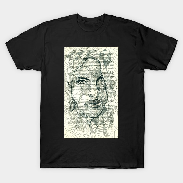 Face T-Shirt by camillasatte